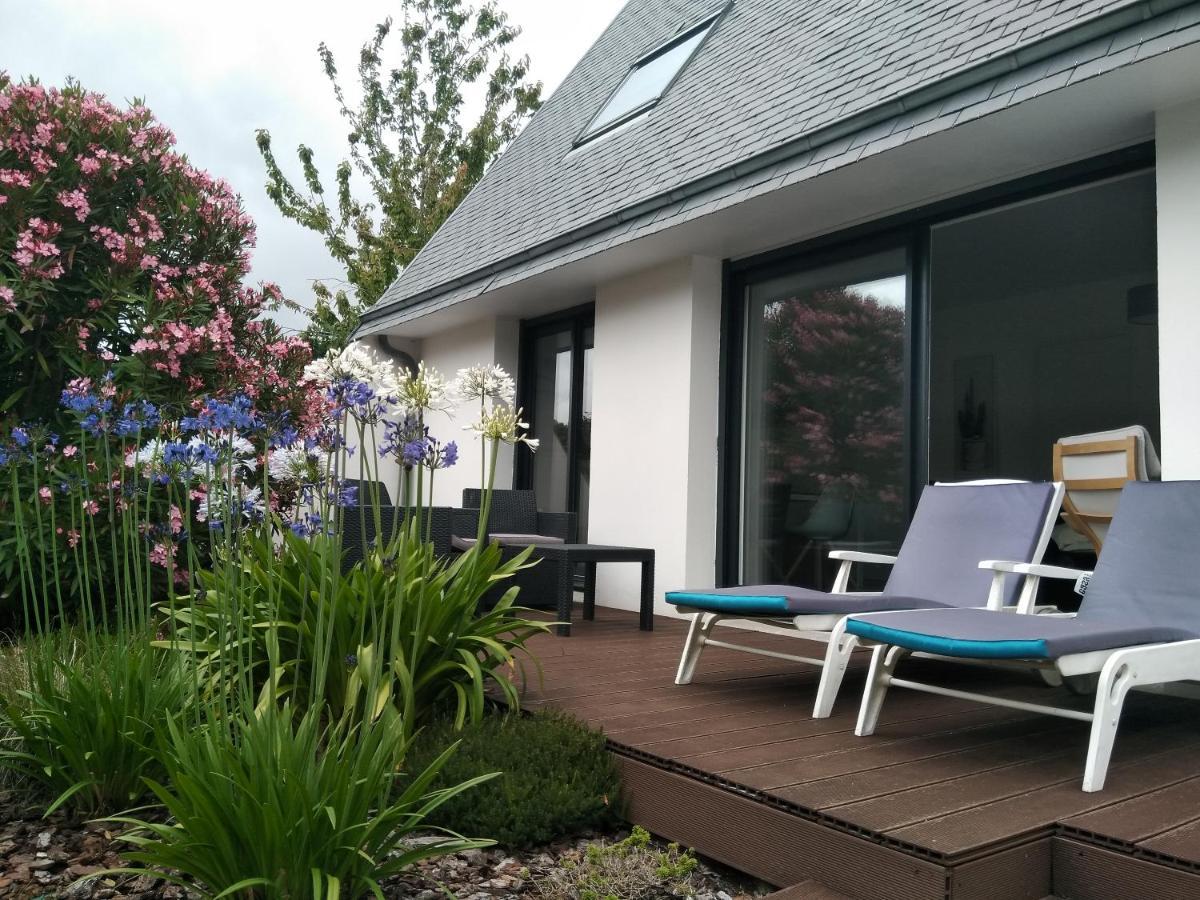 Villa proche plages Fouesnant Exteriör bild